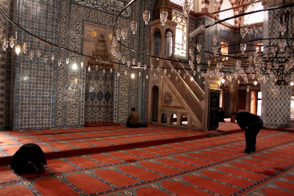 Mosque interior