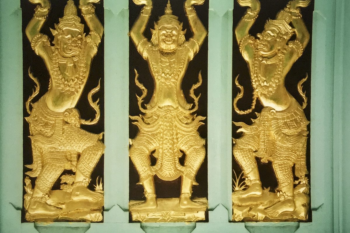 Temple detail